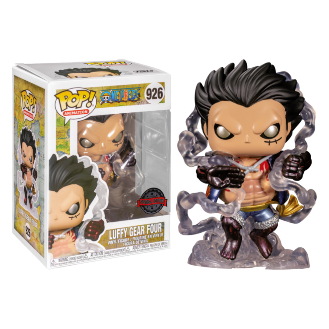 Funko Pop! Luffy Gear Four Metallic 926 Exclusive - One Piece - Figurine Vinyl