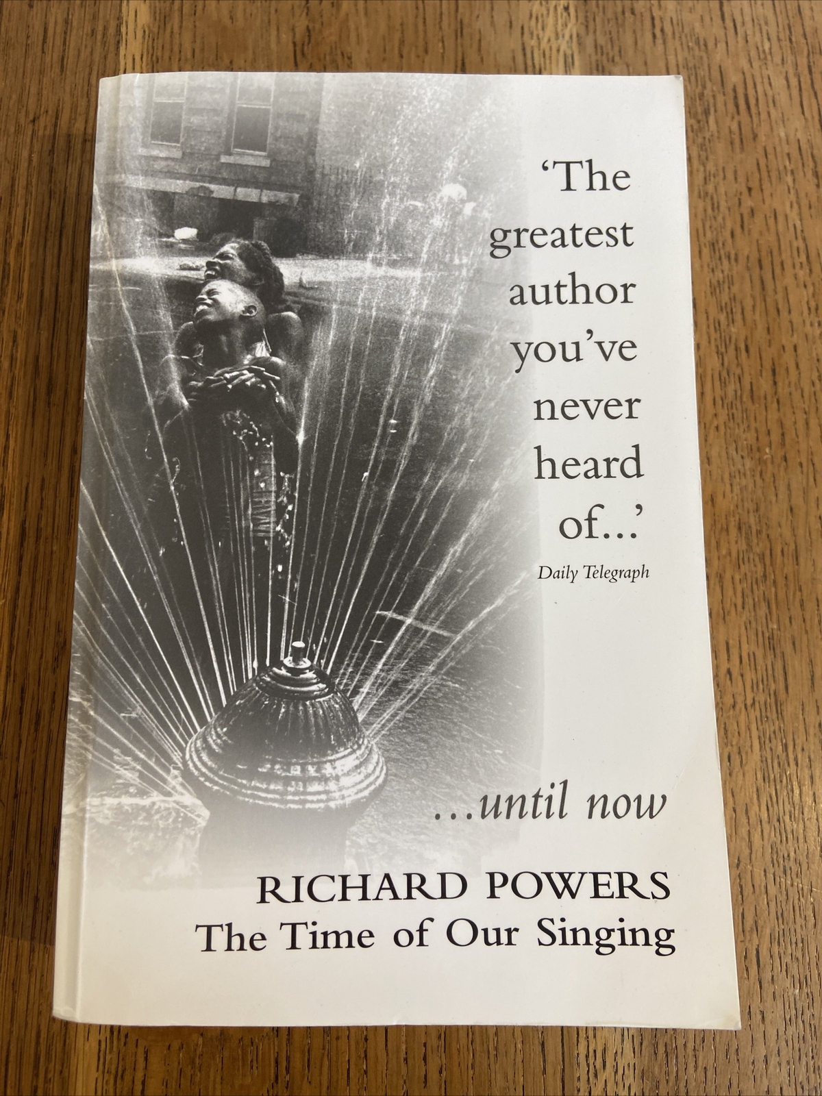 The Time of Our Singing by Richard Powers 2003 UK Uncorrected Proof - Heinemann