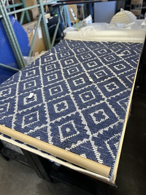 NEW Serena & Lily Shasta Rug (4 x6 )-Navy Blue