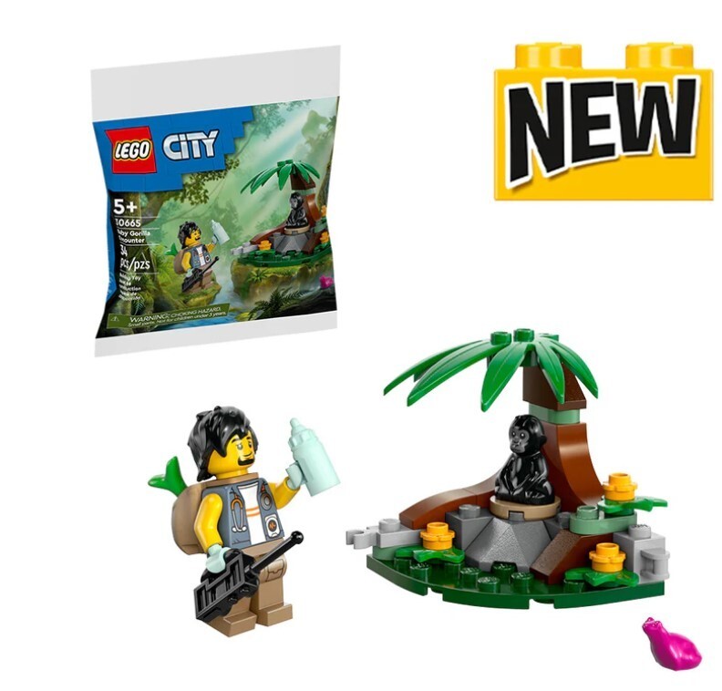 LEGO 30665 Baby Gorilla Encounter Impulse Bag | eBay