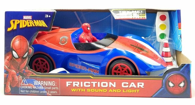 spiderman friction car