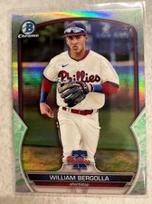 2023 Bowman Chrome William Bergolla Lunar Prospect