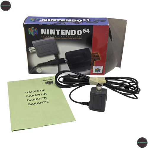 Cable de antena RF Switch N64 Nintendo N64 PAL con embalaje original - Imagen 5 de 5