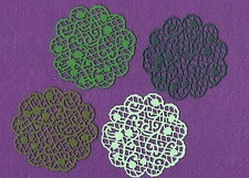 IVY DOILY vine ivy die cuts scrapbook cards