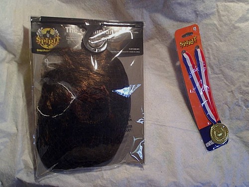 THE OLYMPIAN HALLOWEEN WIG AND GOLD MEDAL COSTUME,Spirit,ages 14+,olympics,boy - 第 2/4 張圖片