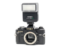 Video AS IS  Minolta New X-700 X700 MPS Black 35mm Film Camera Body From JAPAN