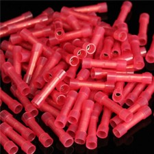 AWG 800 Pack 22-18 Gauge Wire Butt Connectors Red Nylon Crimp Insulated Terminal