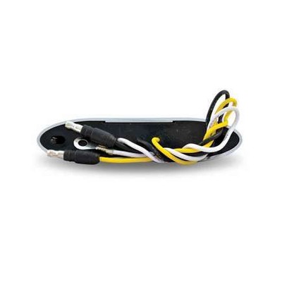 Trux TLED-FG4A Marker Light, Slim, Flatline, Amber, Led (9 Diodes)