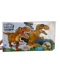 ZURU Robo Alive T-Rex Robotic Pet Dino Sounds Glow Scars Walk Roar Bite NEW 2018