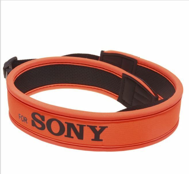 Weight Reducing Neoprene Anti-Slip Shoulder Strap with Sony Logo