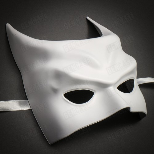 Weißer venezianischer unbemalter Maskenball Party Zum Selbermachen Maske Karneval Halloween - Bild 62 von 79