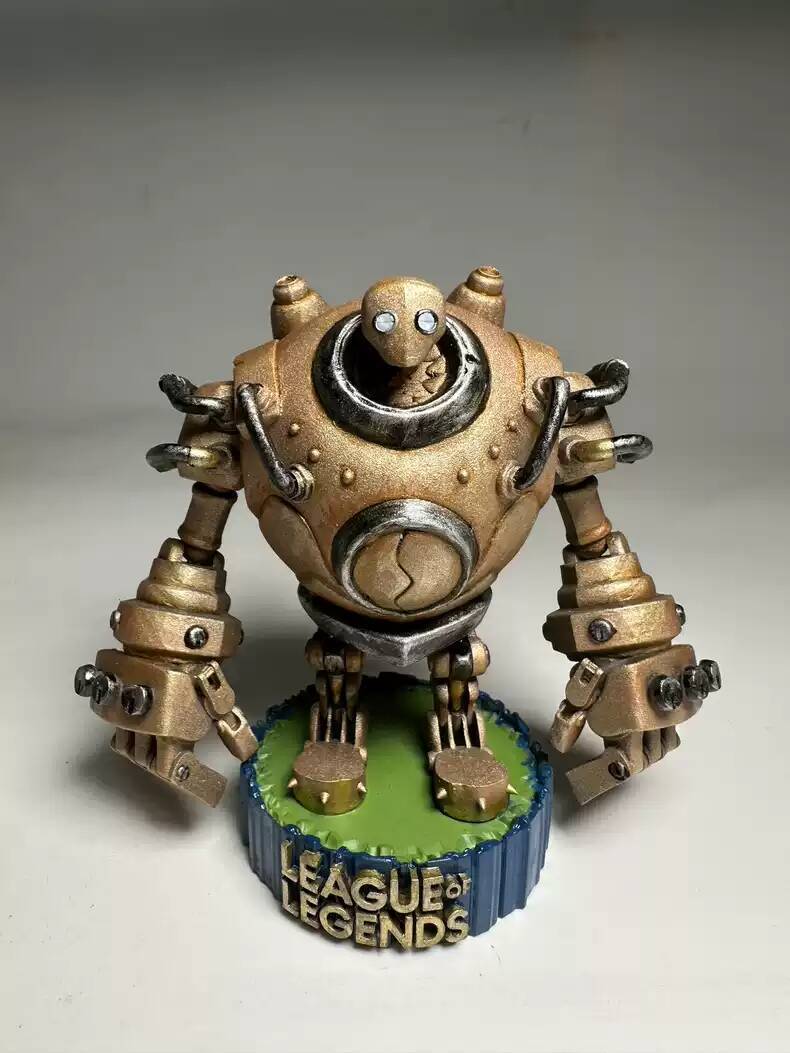 New LOL NO Official League of Legends Blitzcrank Statue Figure