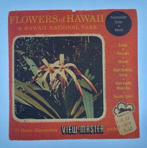 Paquet View Master Flowers of Hawaii S3 - Photo 1/5