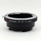 Rayqual Lens Mount Adapter for Nikon F  lens to Leica M-Mount Camera