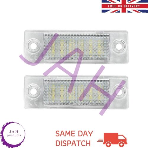 2X LED Licencia Luces de Matrícula Para VW Transporter T5 Caddie Multivan Touran - Photo 1/6