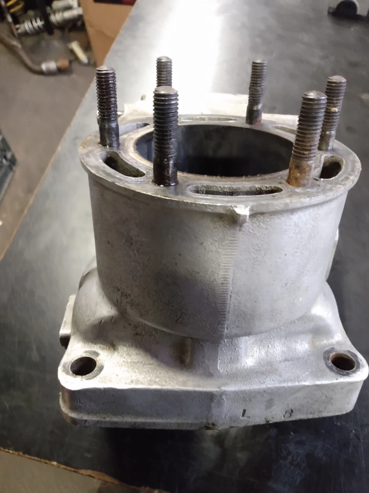 1989-1998 SUZUKI RMX250 OEM JARRO DE CILINDRO TOPEND TOP END ASSY RMX 250 - Imagem 3 de 4