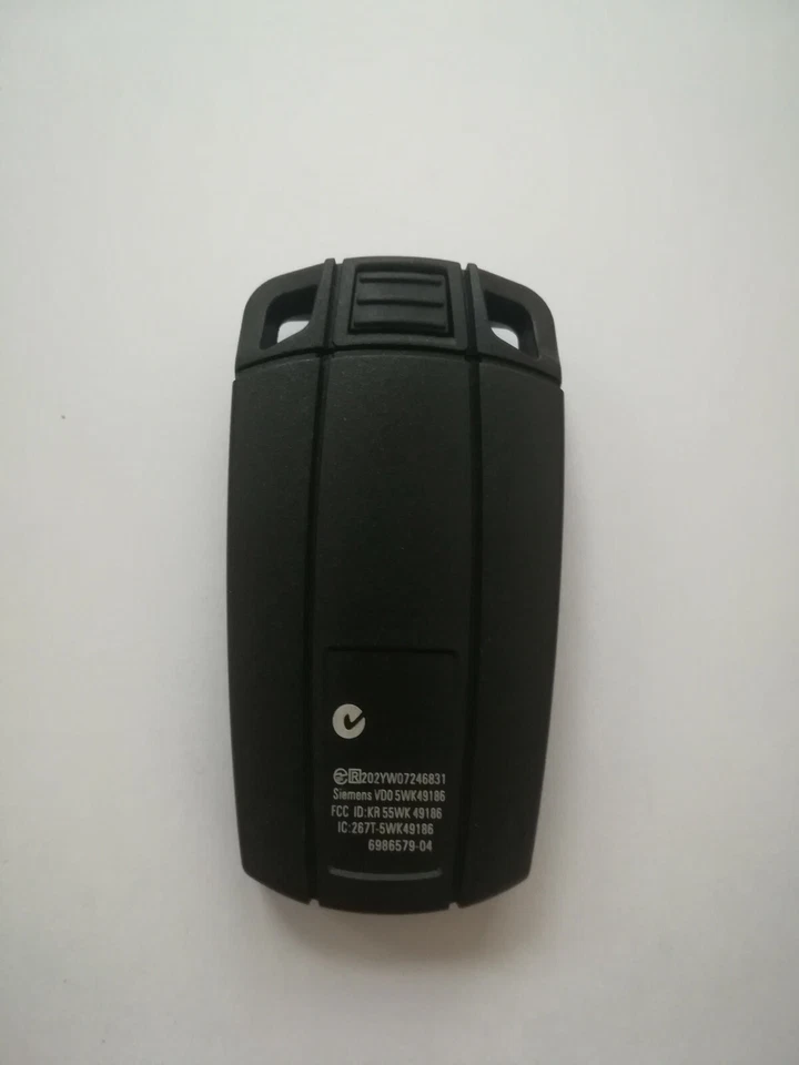 Remote Key Case for BMW 1 3 5 6 Series E90 E91 E92 E60 KR55WK49123 KR55WK49127 - Imagem 2 de 4