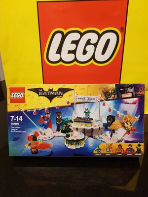 LEGO Batman 70919 Justice League Anniversary Party NUOVO SEALED RARO RITIRATO