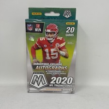 2020 Panini Mosaic NFL Football Hanger Box Walmart Exclusive Reactive Orange