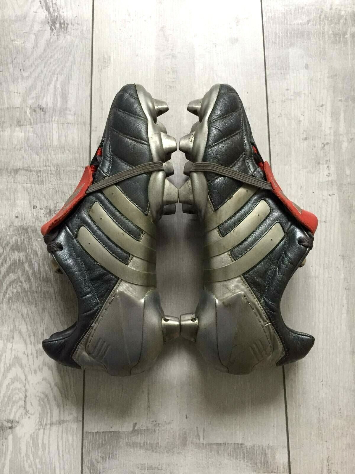 Adidas Predator Mania 2 XTRX SG Football Cleats Boots Silver David Beckham  RARE