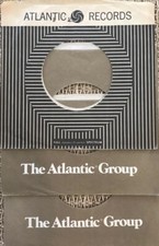 ATLANTIC 45 RPM Record Sleeves Lot Of 3 VG/VG 