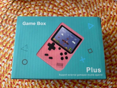 NWT Game Box Plus- Retro Handheld  500 Classic Games, Blue