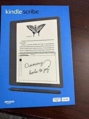 超美品】Kindle Scribe 64GB プレミアムペン付き【早期発送可】 New