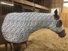 DESIGNER CUSTOM HORSE HOOD SLEAZY-MATCHING TAIL BAG --LG