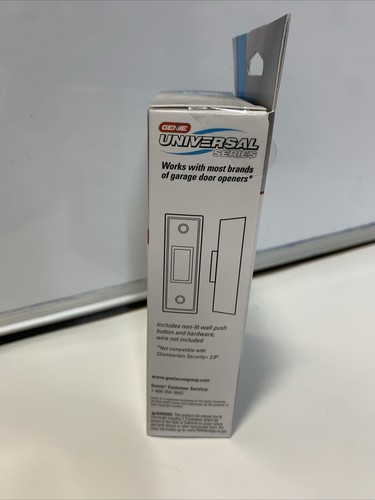 Genie 37644R Universal Nonlit Garage Door Wall Push Button 8.5 in. - Picture 4 of 4