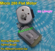 DC 3V 5V 6V 9V 21890RPM High Speed Carbon Brush 2mm Shaft Mini FK-280SA Motor