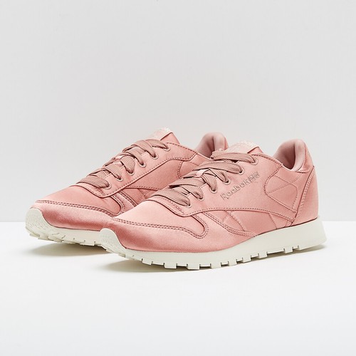 pink satin trainers