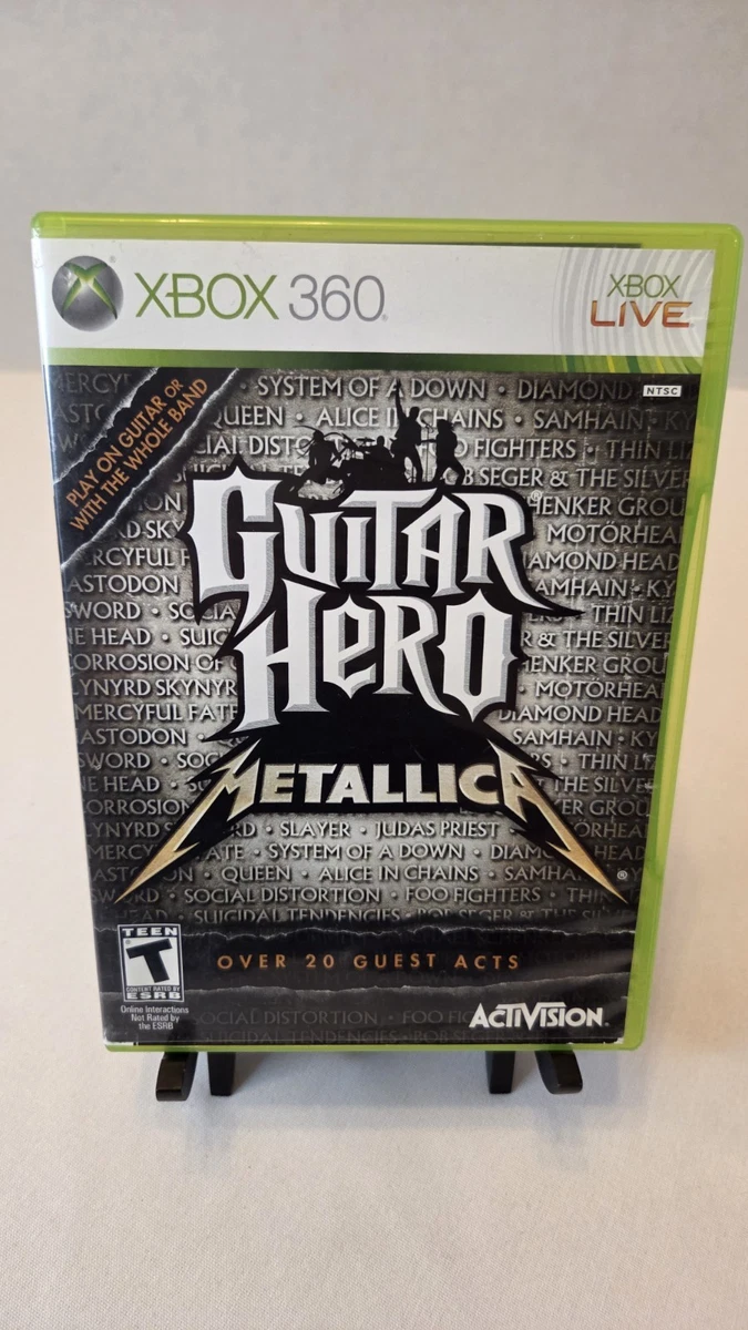 Guitar Hero Metallica Sur PS2 (PAL) – Neuf Sous Blister – RARE (Floto Games)