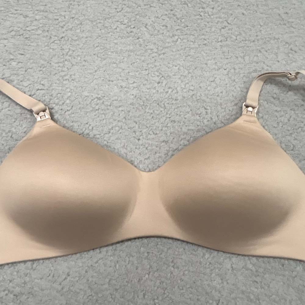 Playtex Bra M Nursing Bra US3015 Nursing Pure Comfort Shaping Foam Wire Free Bra