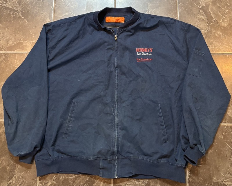 Vintage Hershey’s Ice Cream Jacket Men’s Size 3XL