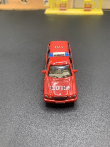 CARARAMA 1/72 MERCEDES BENZ E CLASS TOURING Fire OO MODEL RAIL SCALE POLICE CAR - Picture 4 of 8