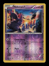 REVERSE HOLO NIDORAN M COMMON 43/114 LP POKEMON