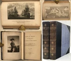 1897 Mahan LIFE OF NELSON 2 Vols First Edition Sea Power Great Britain PLATES