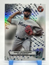 Sandy Alcantara 2023 Topps Pristine - Refractor #19 - Miami Marlins