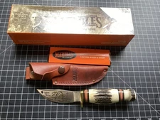 NIB MARBLE'S GLADSTONE GATEWAY ARCH LANDMARK SERIES FIXED BLADE KNIFE USA 2008