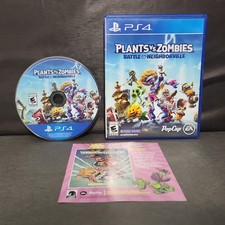 Plants Vs Zombies Battle For Neighborville PlayStation 4 PS4 Game CIB