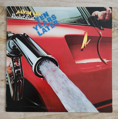 Alvin Lee - Rocket Fuel Vinyl LP Original 1978 RSO EX/EX