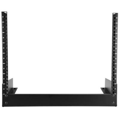 Small 2-Post Open Frame Network Rack, 19in AV Studio