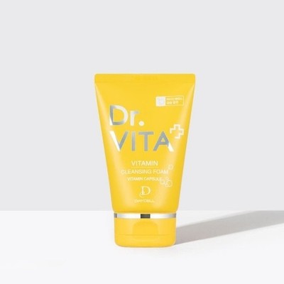 DAYCELL Dr.Vita Capsule Cleansing Foam 100ml Moisturizing Deep Cleanser K-Beauty