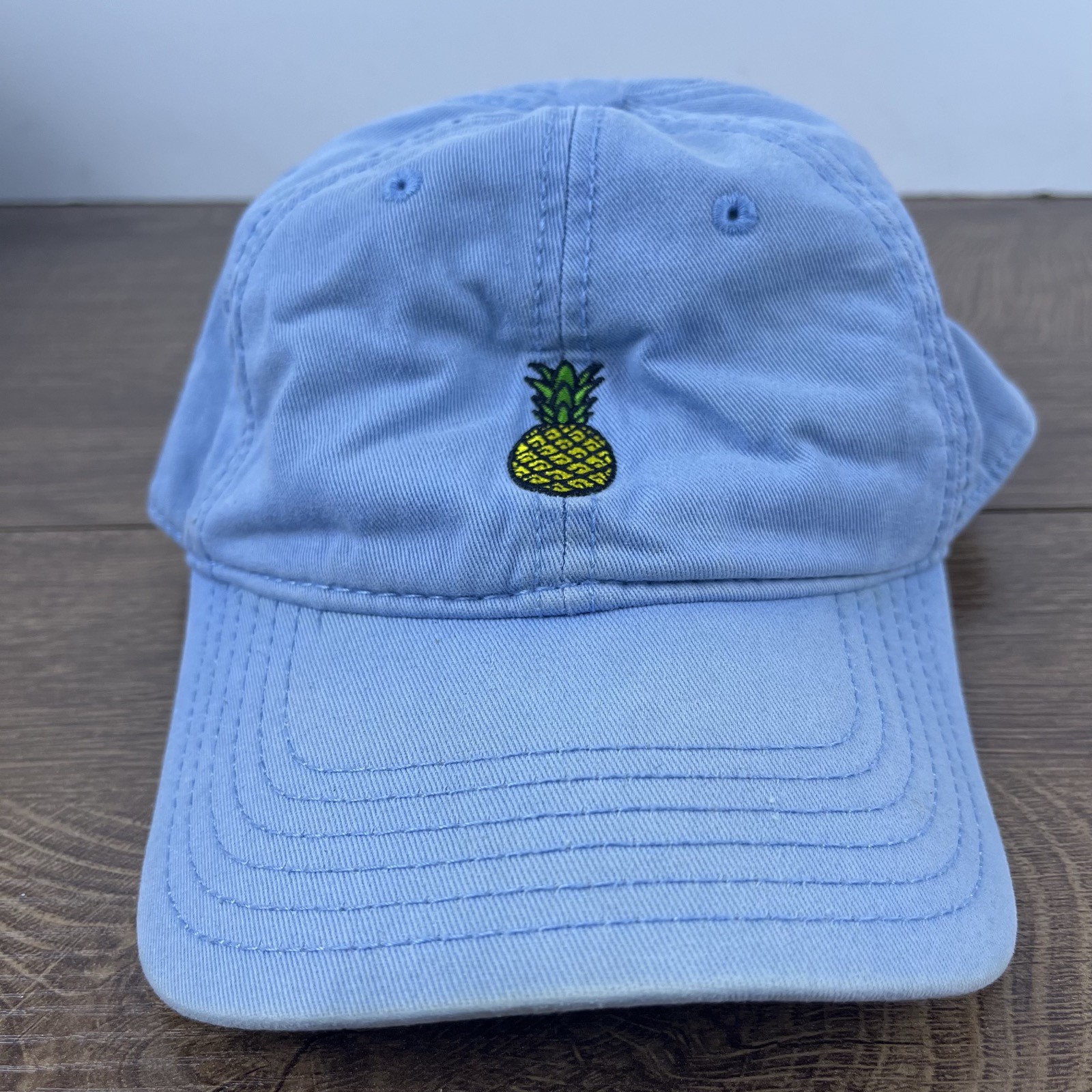 Pineapple Hat Blue Pineapple Adjustable Hat Blue … - image 3