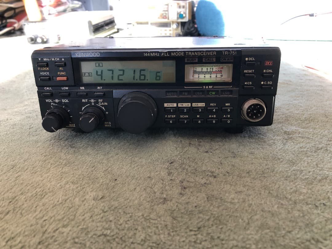 KENWOOD TR-751 144MHz トランシーバー EPS-110M KENWOOD TR-751 144MHz トランシーバー EPS-110M KENWOOD TR-751