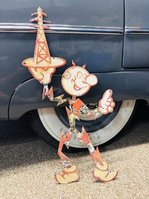 Reddy Kilowatt Porcelain Advertising Sign
