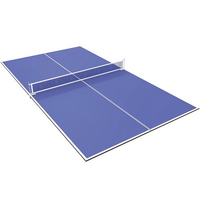 9 Fuß klappbare Tischtennisplatte Regulierung 274 x 152 cm UV-beschichtete MDF Schaumstoff Pads