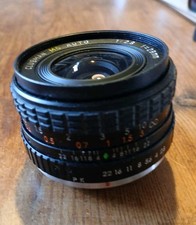 Clubman MC Auto 28mm f/2.8 wide-angle camera lens