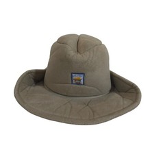 Vintage Toys R'Us Koala Baby Infant Cowboy Hat Tan Fleece Wanted Patch 3-9M