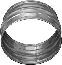 Metal Duct Coupling/Male-End Vent Connector/HVAC Galvanized Steel 4 Inch